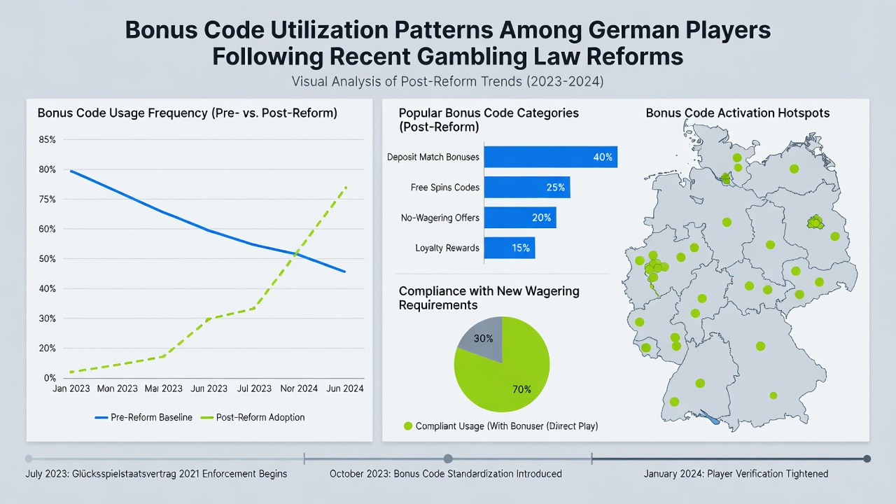 Diagramm illustriert Veränderungen in der Bonuscode-Einlösung nach Regionen und Altersgruppen in Deutschland